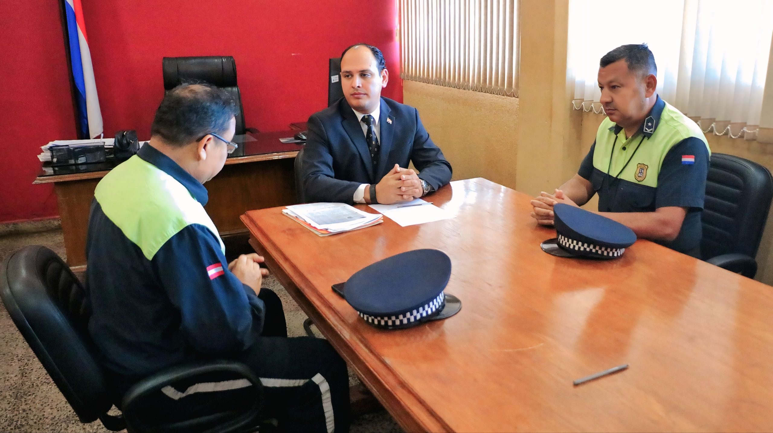 Reunión con la Base Nº3 de la PMT