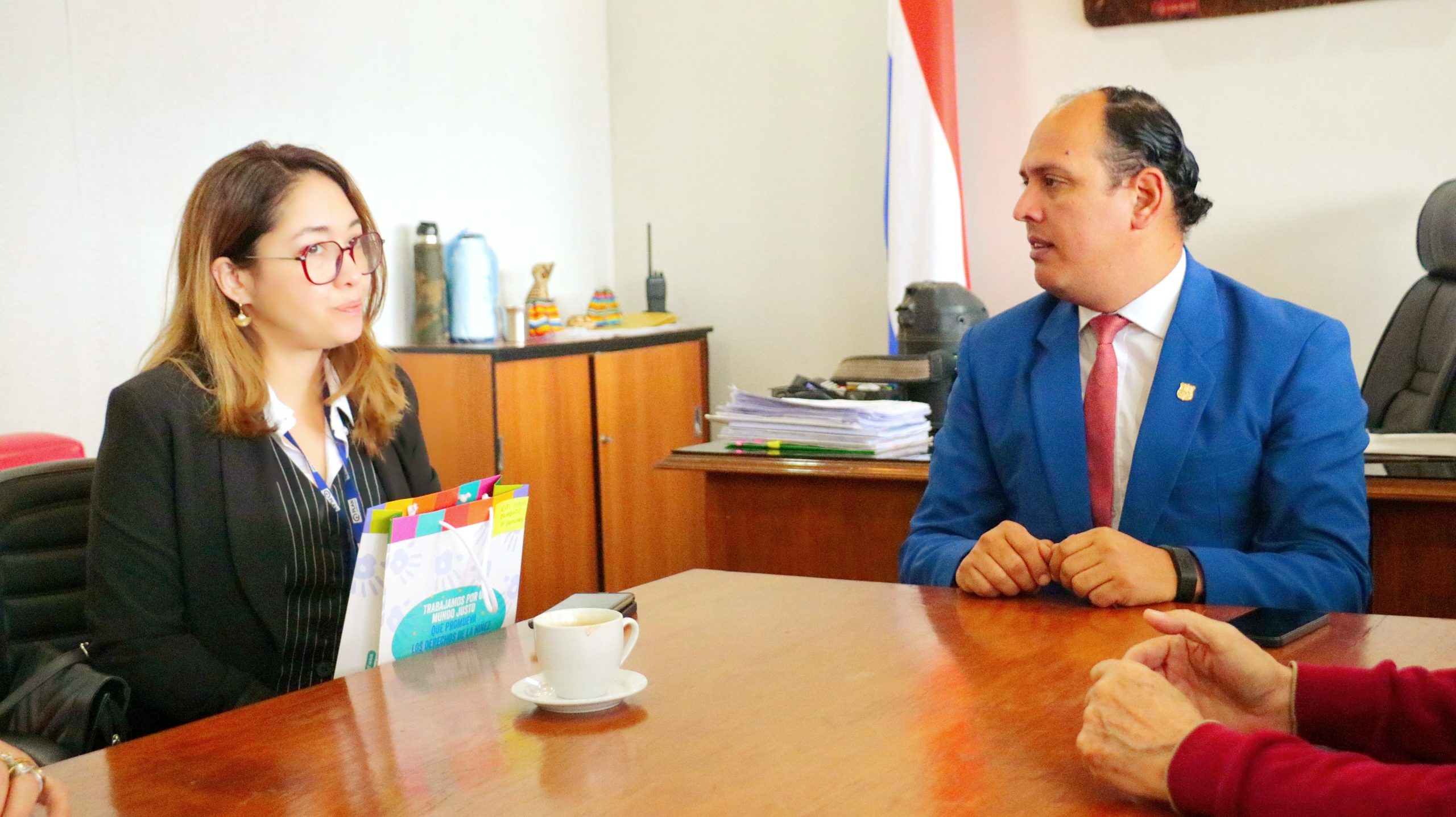 Intercambio institucional por la protección de la niñez